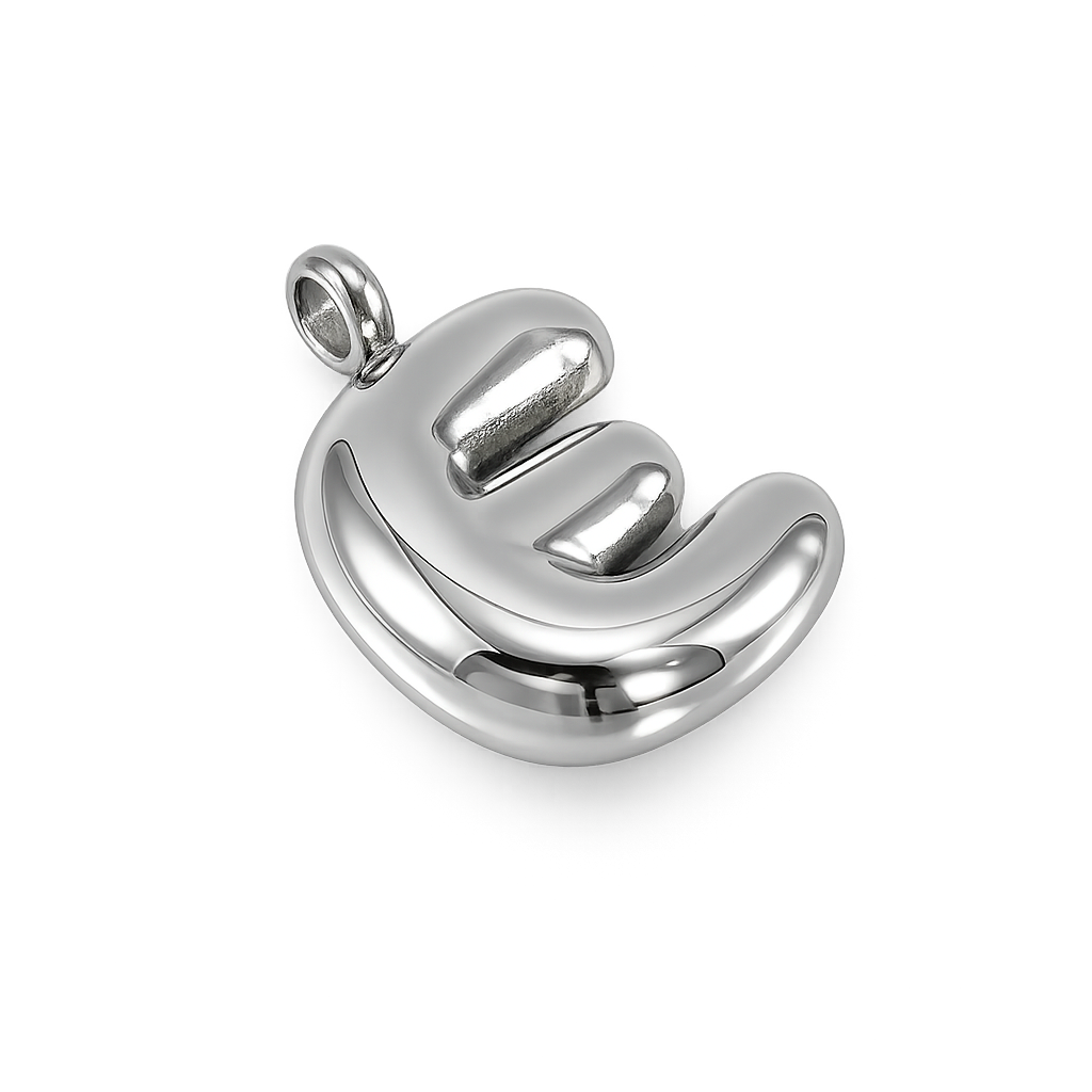E - Silver Large