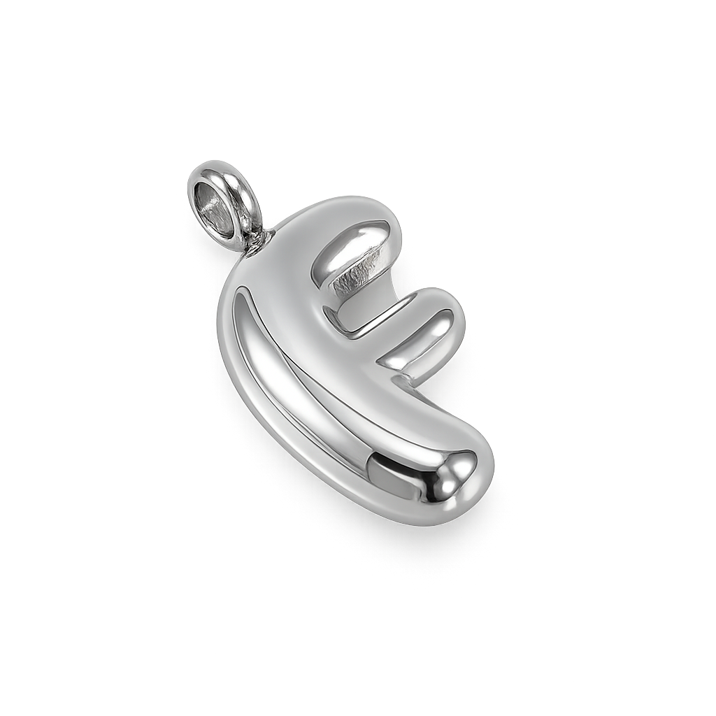 F - Silver Large