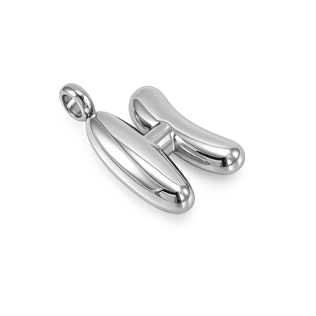 H - Silver Large