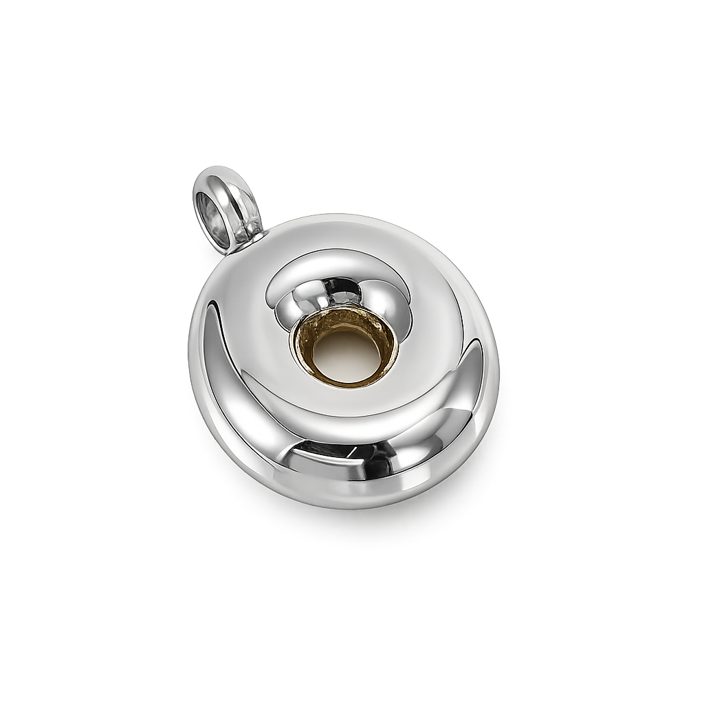 O - Silver Large