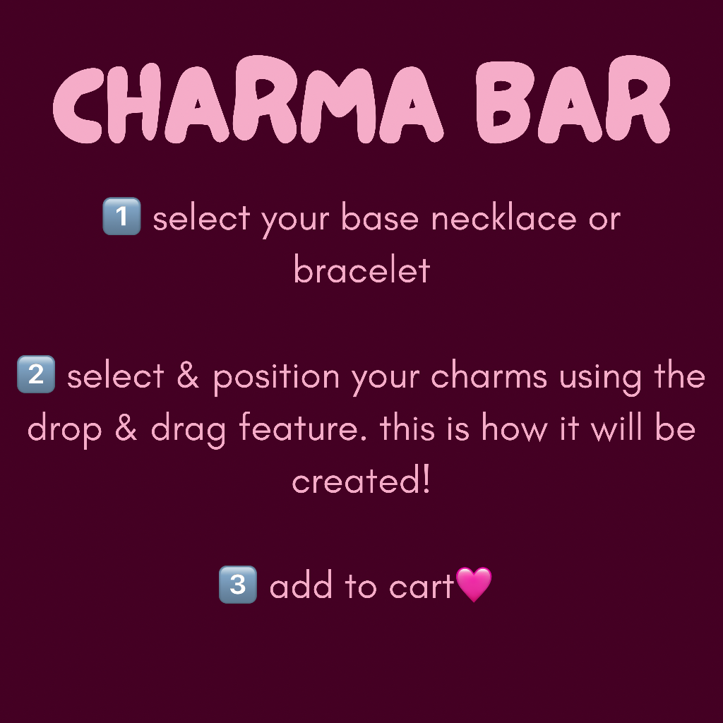 Charma Bar – Charma Jewellery