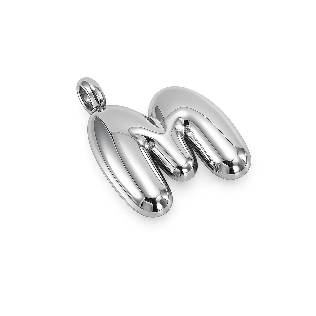 M - Silver Large