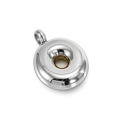 O - Silver Large