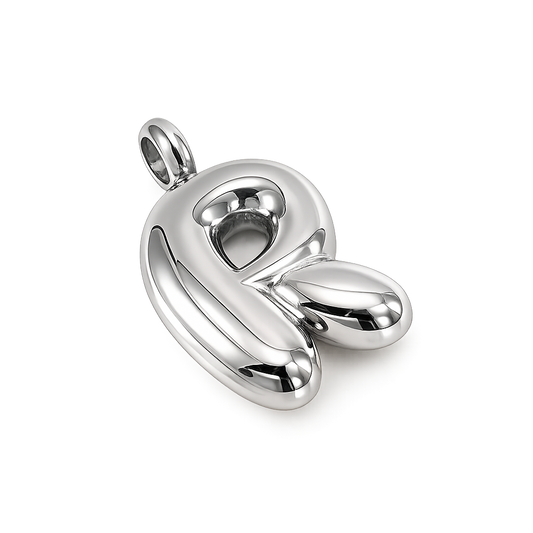 R - Silver Large