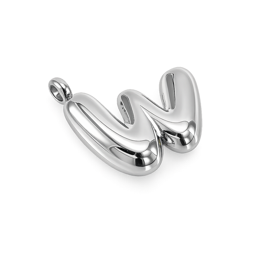 W - Silver Large